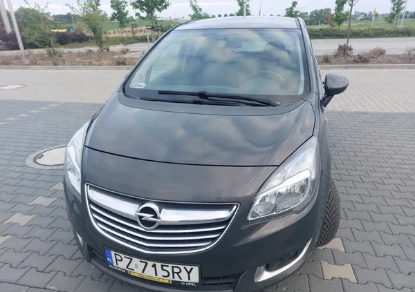 poznań Opel Meriva cena 21900 przebieg: 157850, rok produkcji 2014 z Poznań